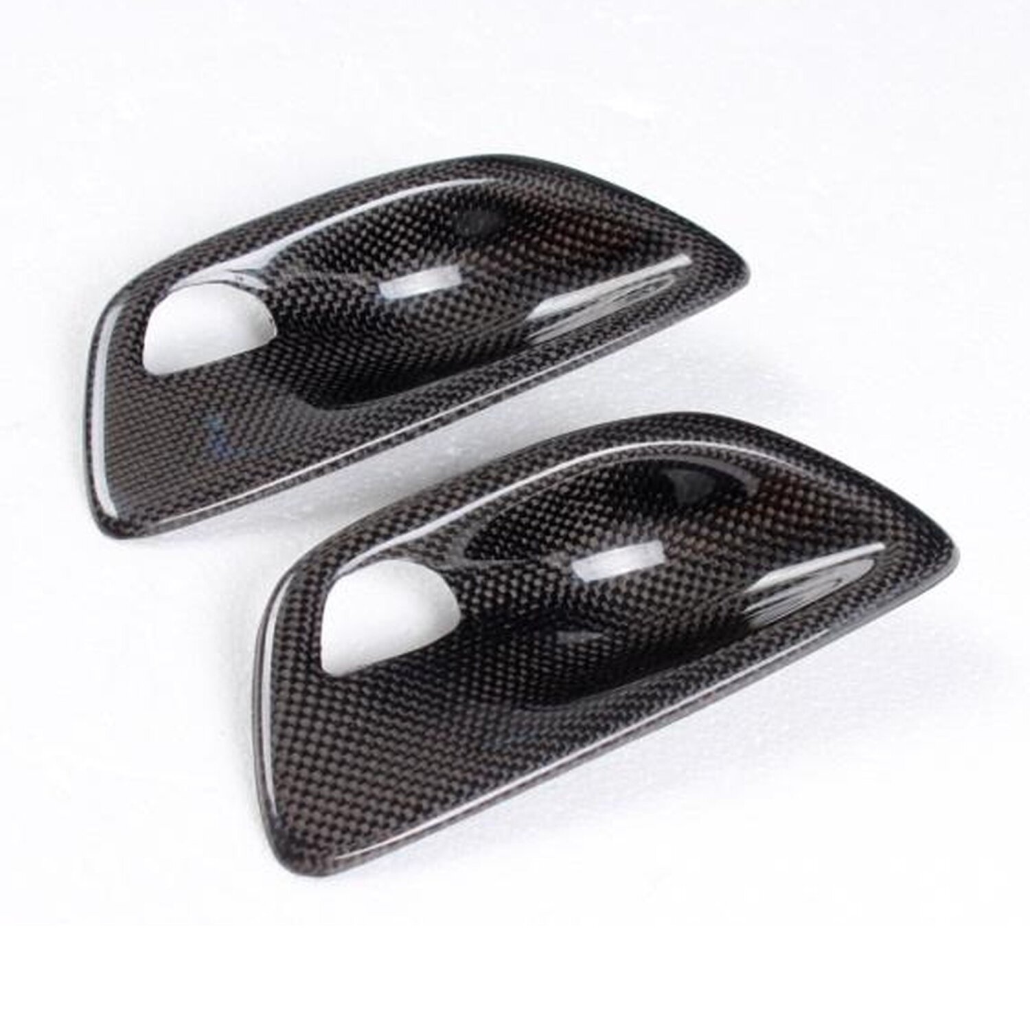 Cstar Carbon Türgriffmulden Abdeckung innen 4tlg. (Aufkleben) passend für BMW F10 F11 + M5
