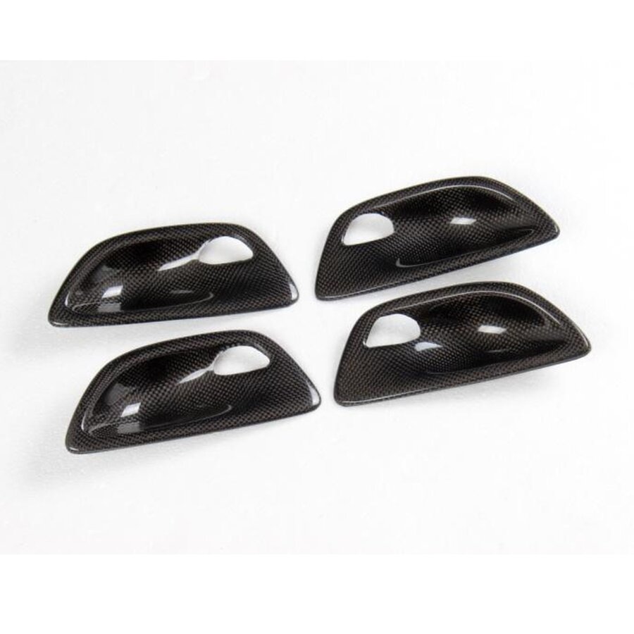 Cstar Carbon Türgriffmulden Abdeckung innen 4tlg. (Aufkleben) passend für BMW F10 F11 + M5