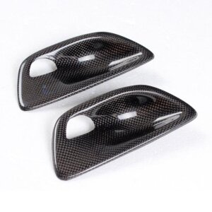 Cstar Carbon Türgriffmulden Abdeckung innen 4tlg. (Aufkleben) passend für BMW F10 F11 + M5