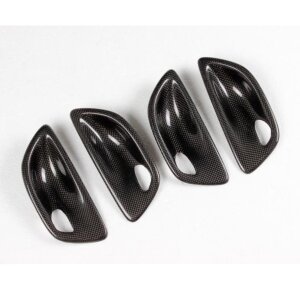 Cstar Carbon Türgriffmulden Abdeckung innen 4tlg. (Aufkleben) passend für BMW F10 F11 + M5