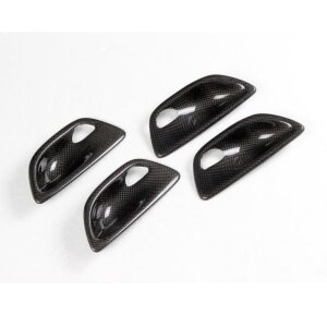 Cstar Carbon Türgriffmulden Abdeckung innen 4tlg. (Aufkleben) passend für BMW F10 F11 + M5