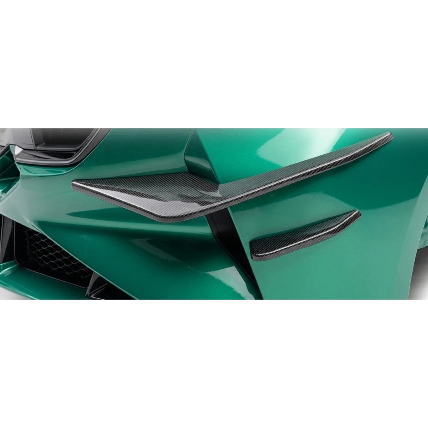 Cstar Carbon Gfk Canards vorne V1 4tlg. passend für BMW G90 M5 auch G99 Touring