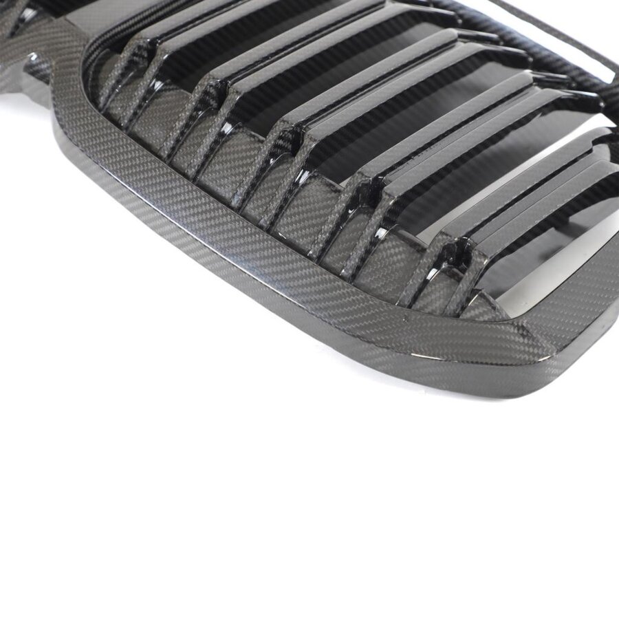 Cstar Voll Carbon Nieren Grill Doppelsteg passend für BMW X7 G07 VOR LCI