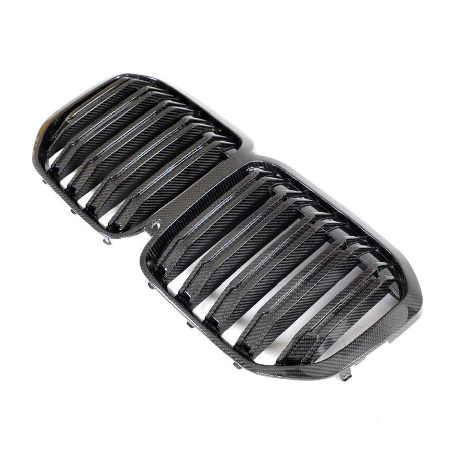 Cstar Voll Carbon Nieren Grill Doppelsteg passend für BMW X7 G07 VOR LCI