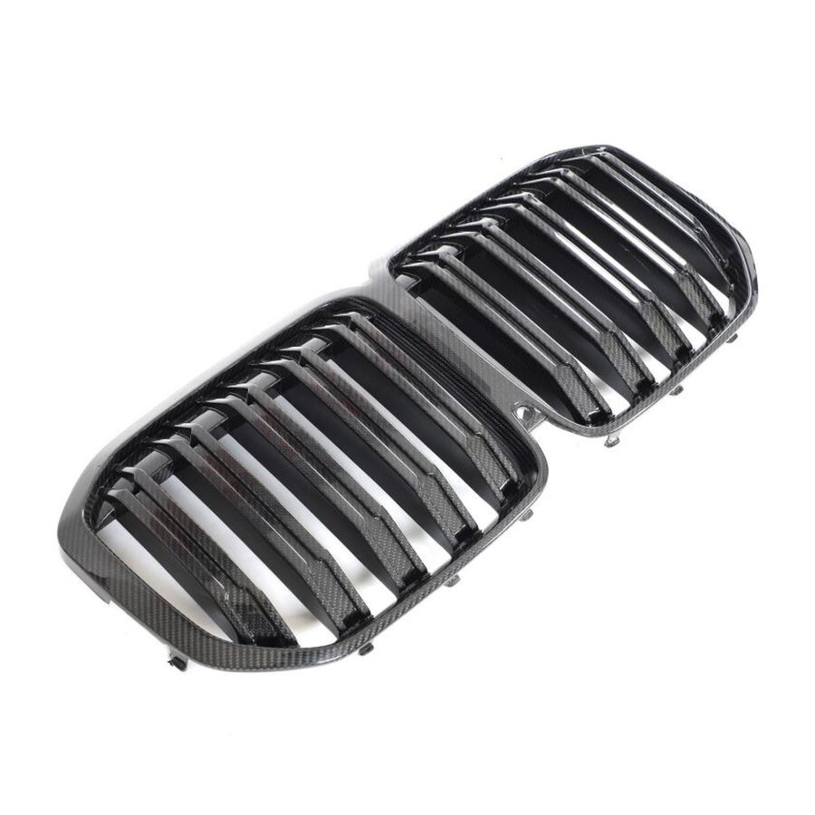 Cstar Voll Carbon Nieren Grill Doppelsteg passend für BMW X7 G07 VOR LCI