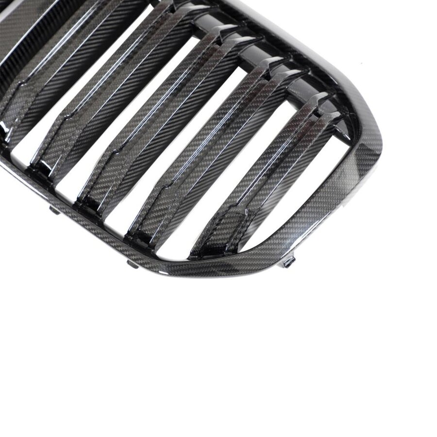 Cstar Voll Carbon Nieren Grill Doppelsteg passend für BMW X7 G07 VOR LCI
