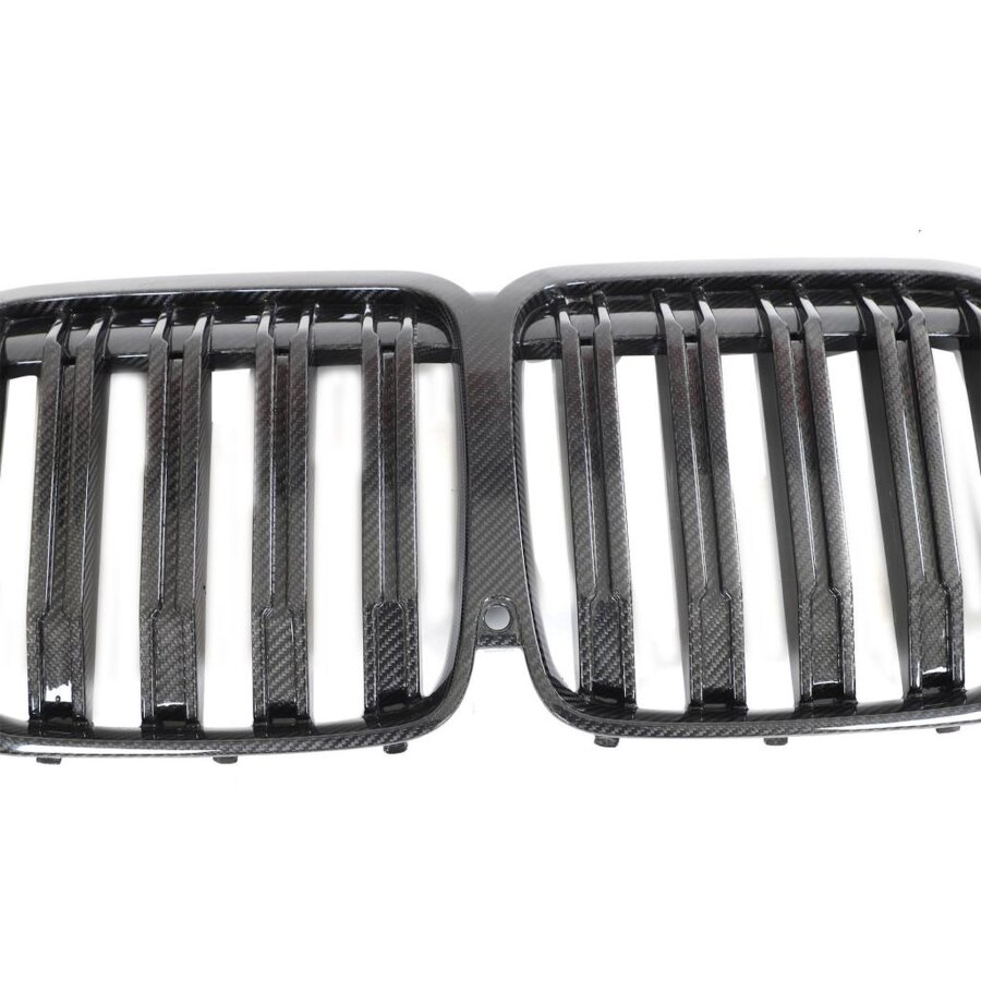 Cstar Voll Carbon Nieren Grill Doppelsteg passend für BMW X7 G07 VOR LCI