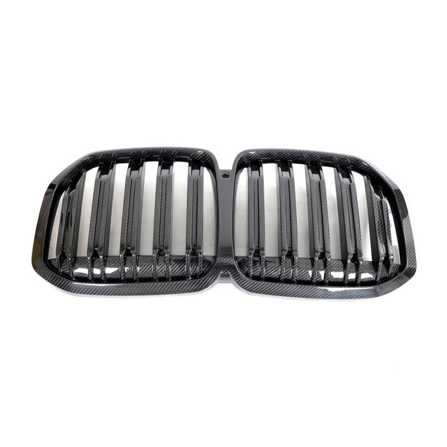 Cstar Voll Carbon Nieren Grill Doppelsteg passend für BMW X7 G07 VOR LCI