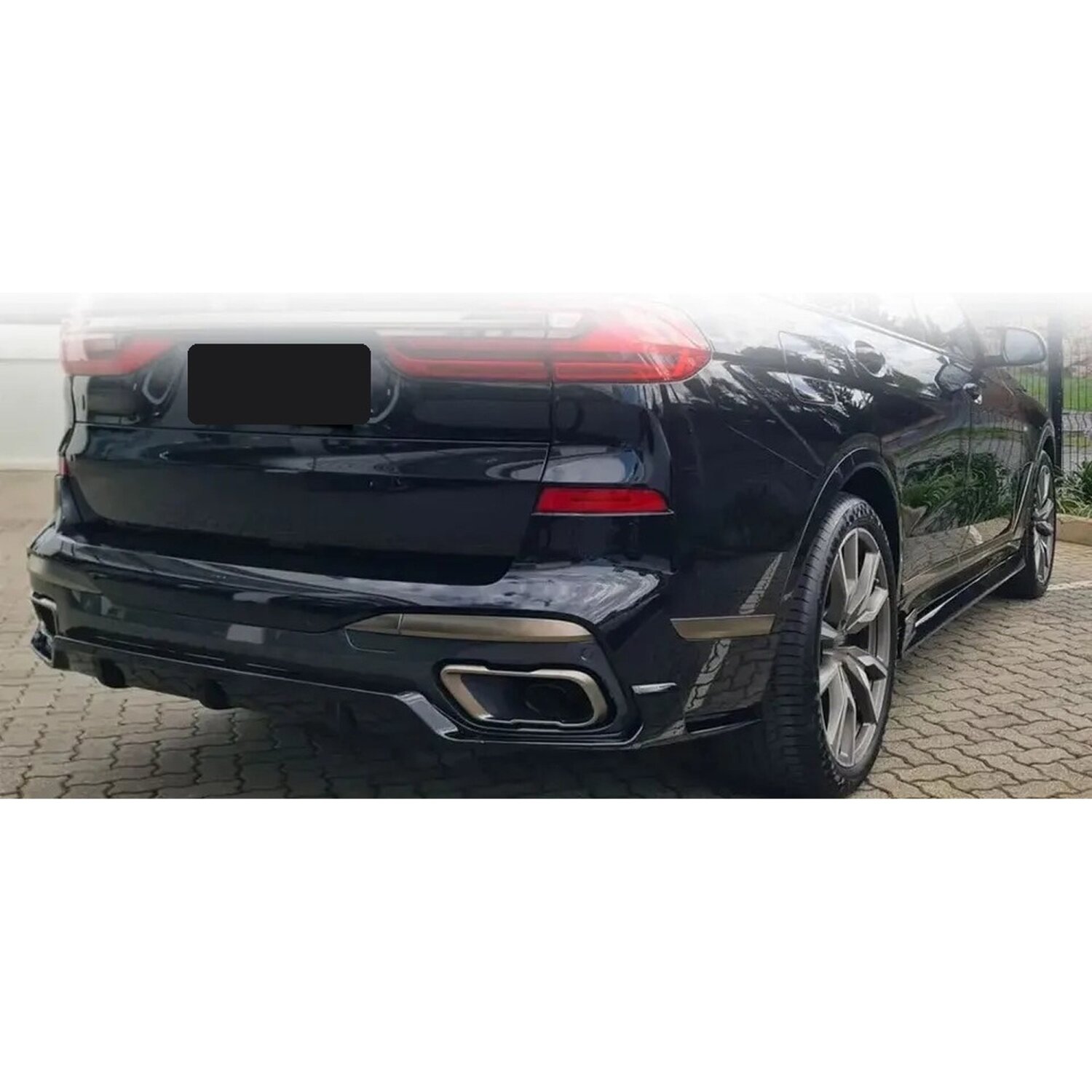 Cstar Carbon Gfk Heckdiffusor 3tlg. passend für BMW X7 G07 M Paket VOR LCI