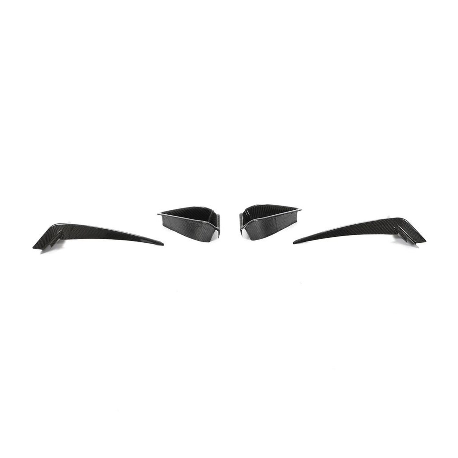 Cstar Voll Carbon Nebelscheinwerfer Abdeckung V2 mit Canards passend für BMW G14 G15 G16 M Paket