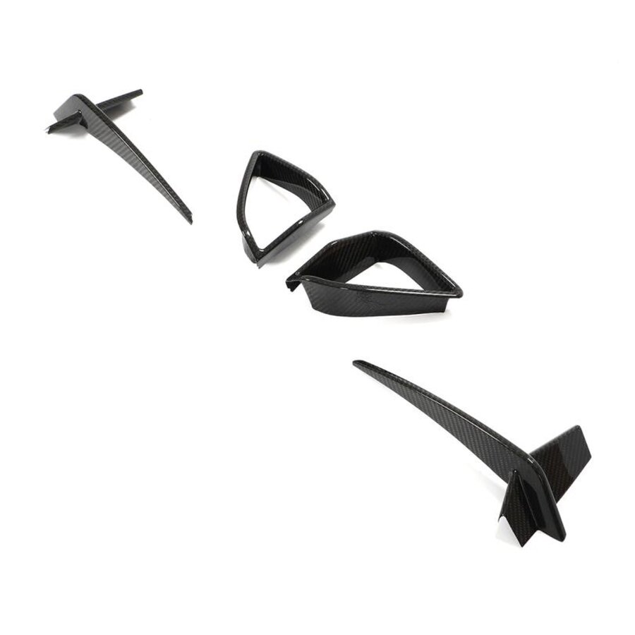 Cstar Voll Carbon Nebelscheinwerfer Abdeckung V2 mit Canards passend für BMW G14 G15 G16 M Paket
