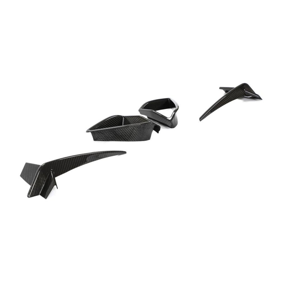 Cstar Voll Carbon Nebelscheinwerfer Abdeckung V2 mit Canards passend für BMW G14 G15 G16 M Paket