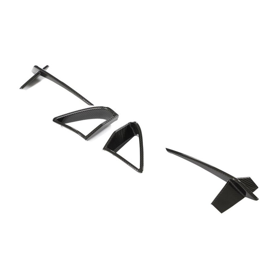 Cstar Voll Carbon Nebelscheinwerfer Abdeckung V2 mit Canards passend für BMW G14 G15 G16 M Paket
