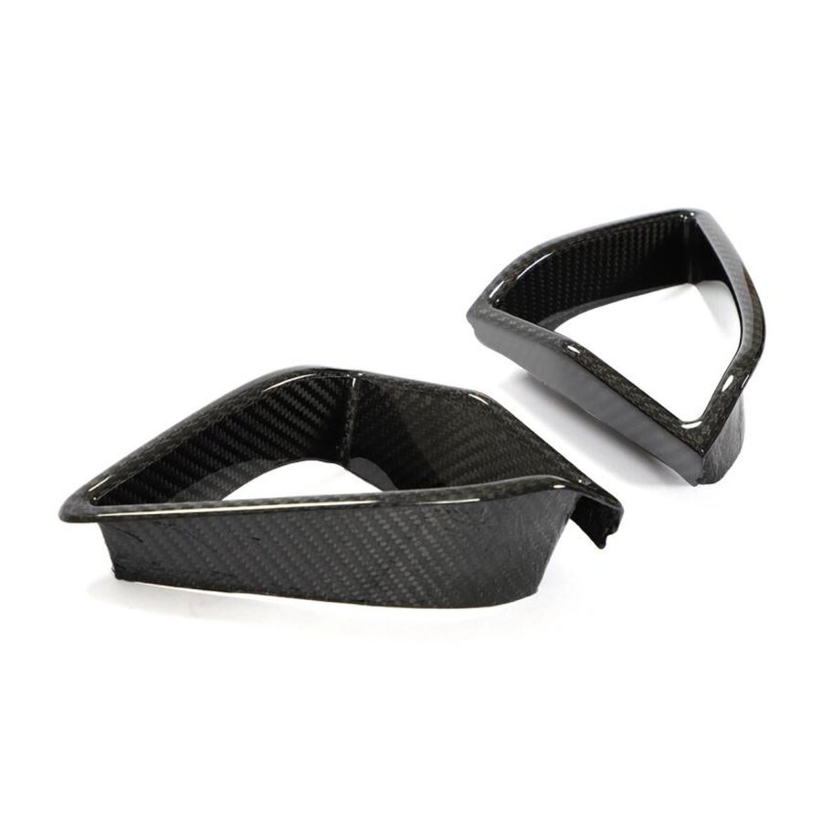 Cstar Voll Carbon Nebelscheinwerfer Abdeckung V2 mit Canards passend für BMW G14 G15 G16 M Paket