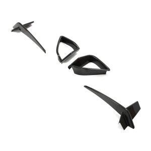 Cstar Voll Carbon Nebelscheinwerfer Abdeckung V2 mit Canards passend für BMW G14 G15 G16 M Paket
