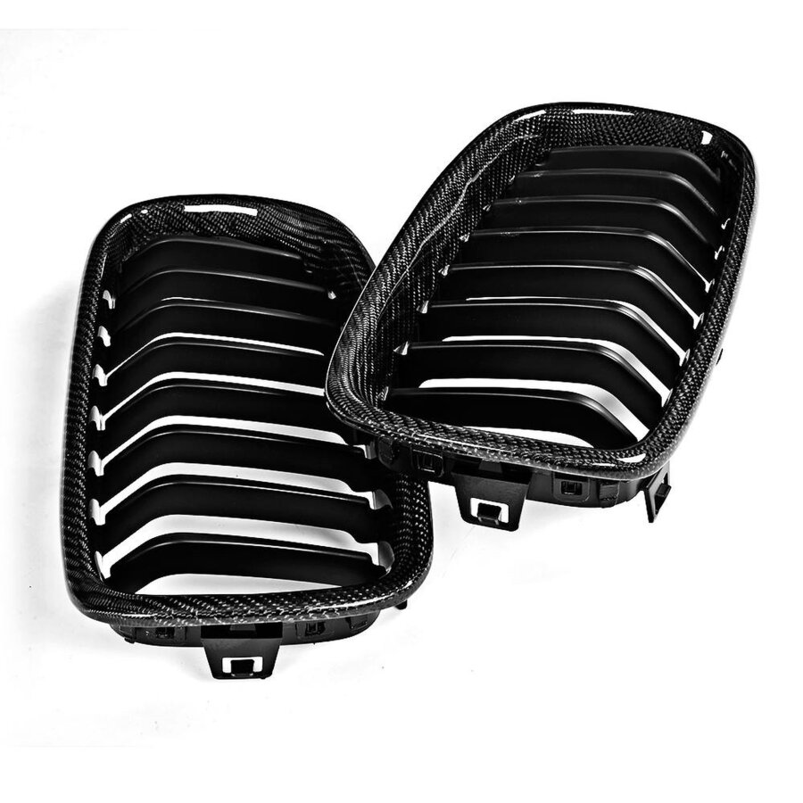 Cstar Carbon ABS Nieren Grill passend für BMW F30 F35