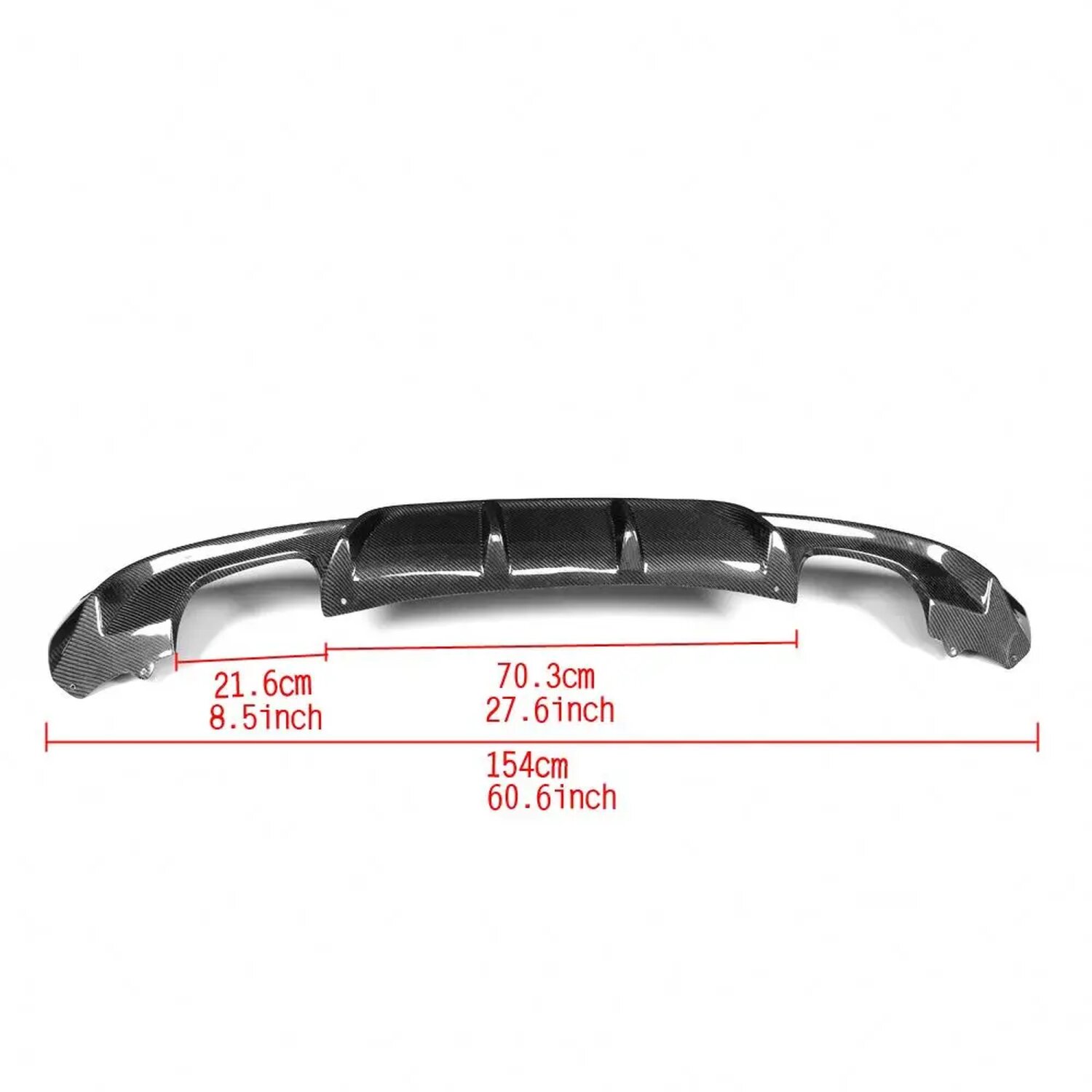 Cstar Carbon Gfk Heckdiffusor V2 passend für BMW F34 GT M Paket