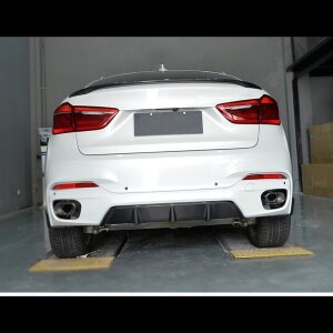 Cstar Carbon Gfk Heckdiffusor V2 passend für BMW X6 F16 M Paket