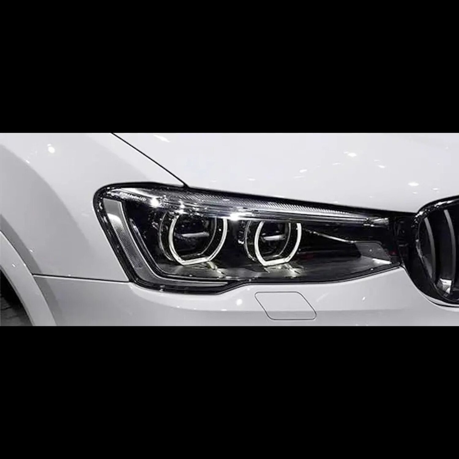 Cstar Carbon Gfk Scheinwerferblenden passend für BMW X3 G01 VOR LCI