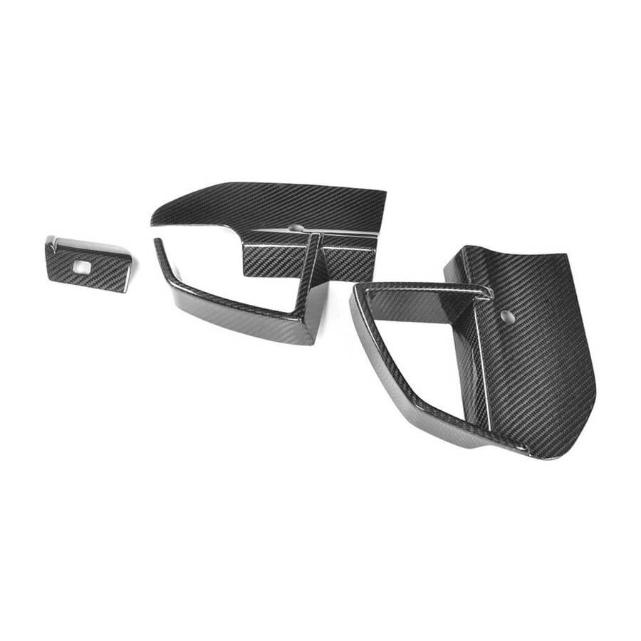 Cstar Voll Carbon Lufteinlass Blenden vorne passend für BMW X3 G01 M Paket