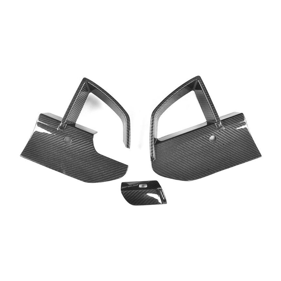 Cstar Voll Carbon Lufteinlass Blenden vorne passend für BMW X3 G01 M Paket