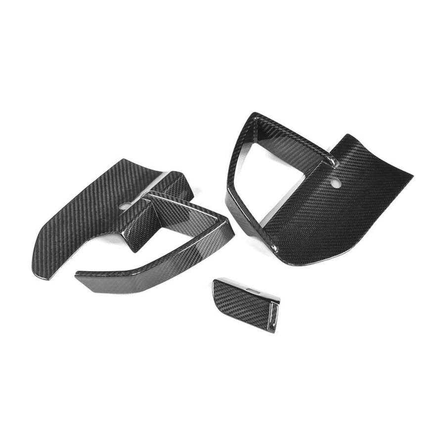 Cstar Voll Carbon Lufteinlass Blenden vorne passend für BMW X3 G01 M Paket