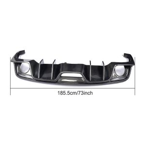 Cstar Carbon Gfk Heckdiffusor passend für Ford Mustang S550 VOR Facelift